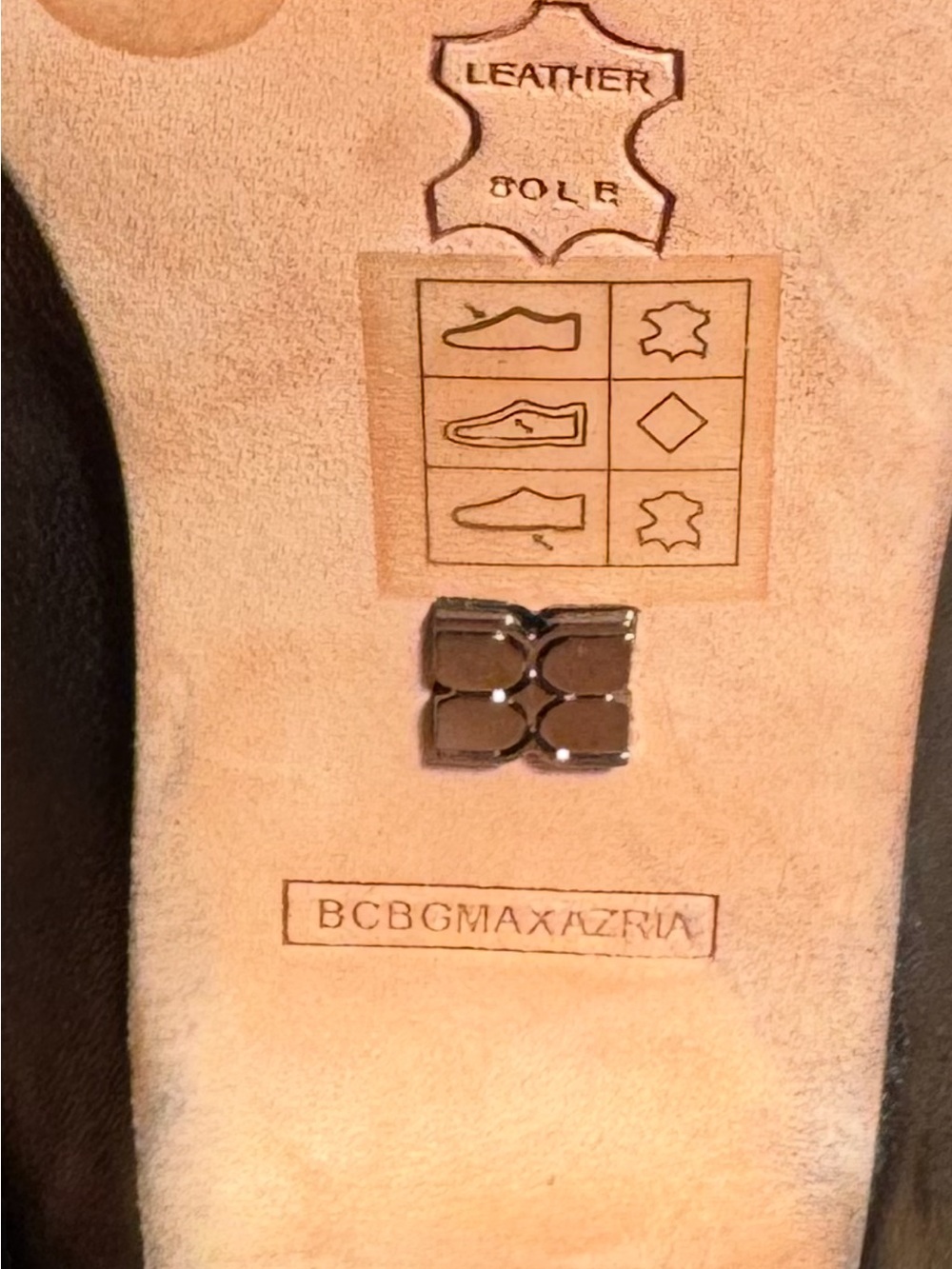 BCBGMaxAzria Black Tall Leather Shearling-Trim Heeled Boots - Picture 5 of 9